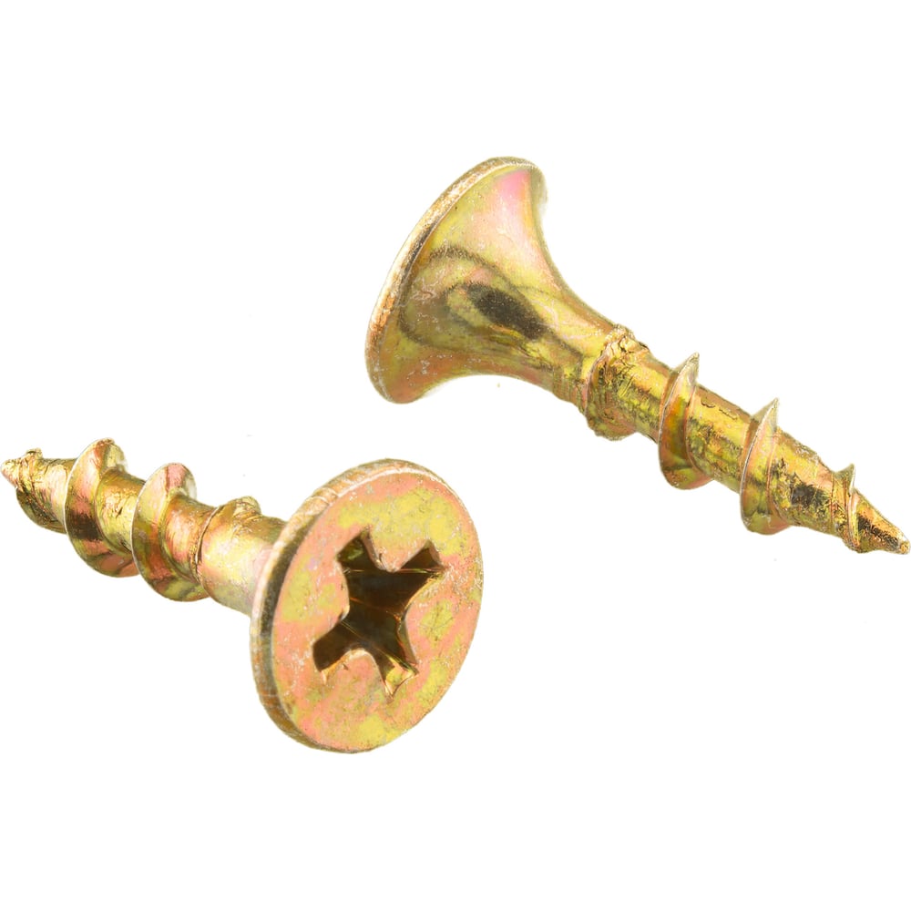 Изображение товара Саморезы по дереву BOWT Z02239 3,5х16 желтые 1000 шт для гипсокартона