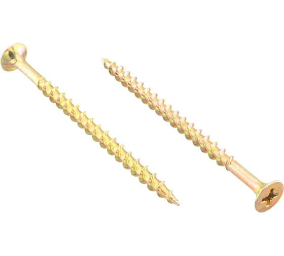 Изображение товара Саморезы по дереву BOWT желтые 3,5х64 50 шт Z02241