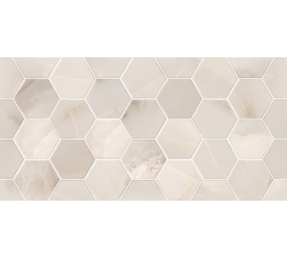 Изображение товара Плитка настенная New Trend Milenial Art 300x600x9, 1,8м2, бежевый WT36MNE11