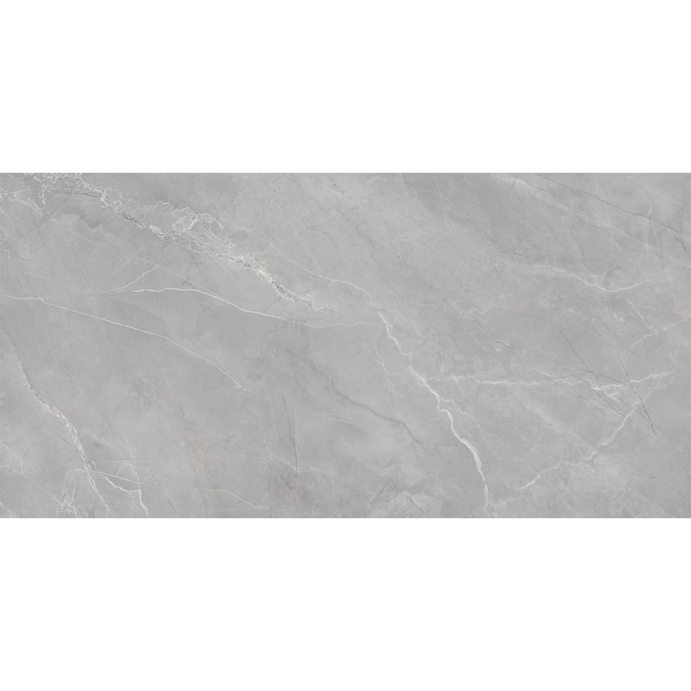 Изображение товара Плитка настенная New Trend Lims Dark 300x600x9 серый мрамор глянцевая