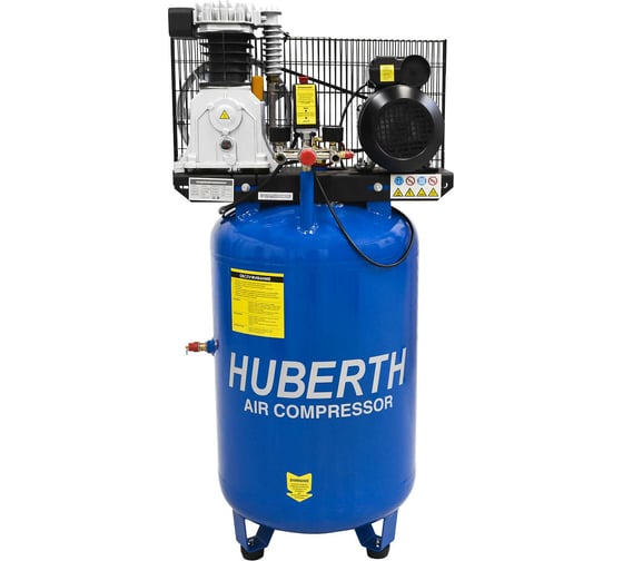 Изображение товара Компрессор, ресивер HUBERTH 100 л, вертикальный, 336 л/мин, 220В RP30656A