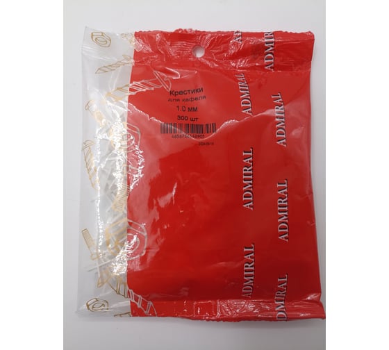 Изображение товара Крестики для кафеля Admiral Stars 1.0 мм, фас.300 шт 54413142