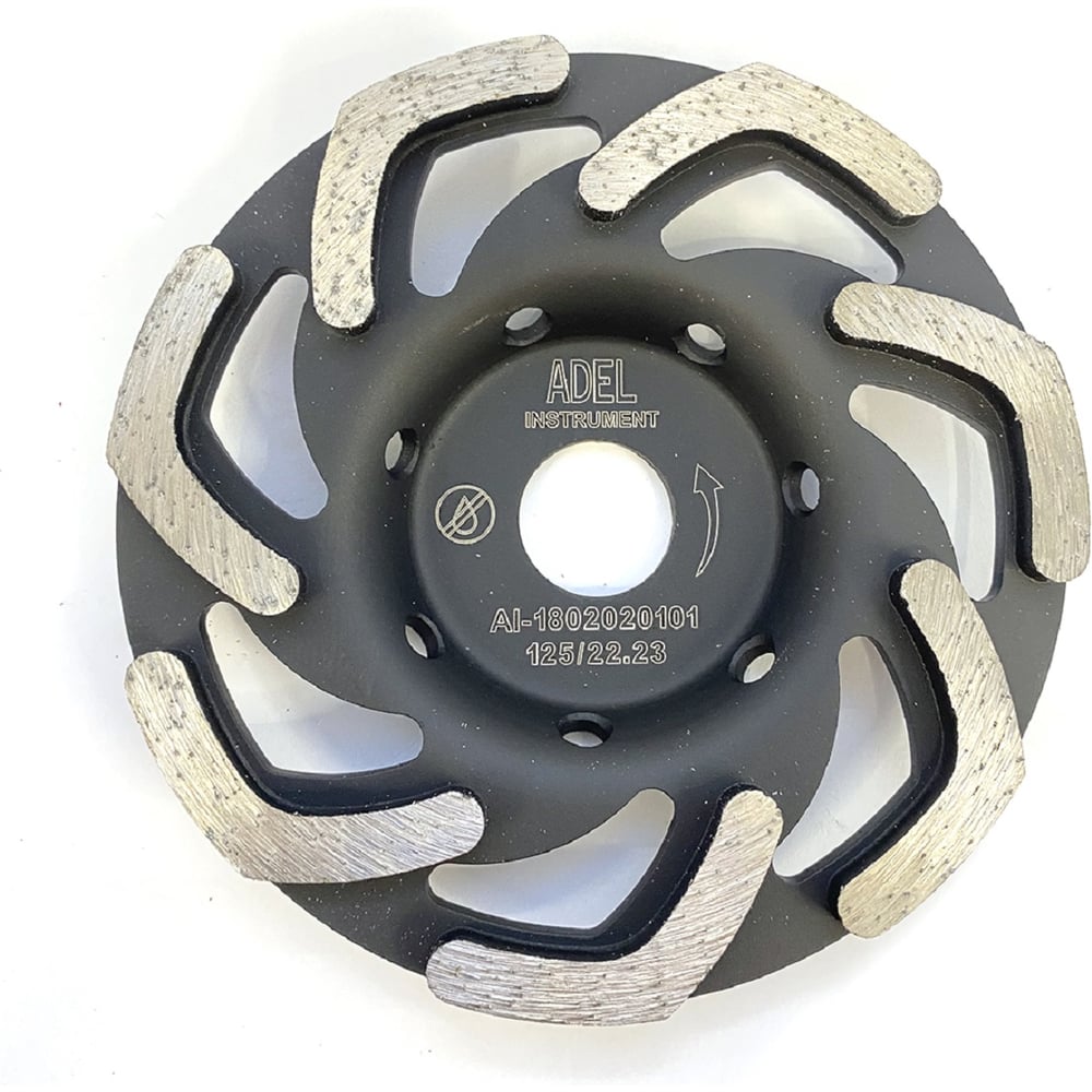 Изображение товара Чашка алмазная Adel Instrument Boomerang Ø125x22,2 мм AI-1802020101