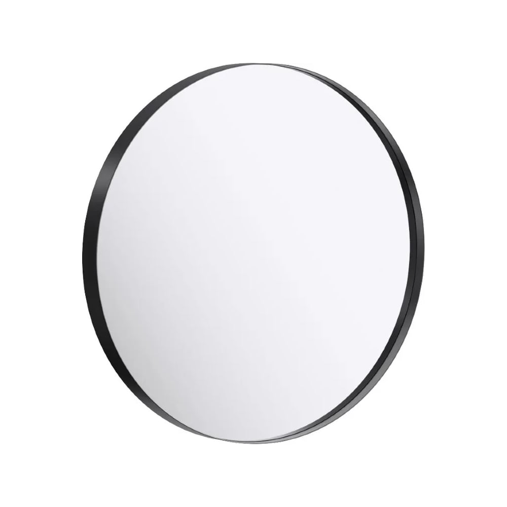 Изображение товара Зеркало AQWELLA RM круглое 80см, цвет чёрный RM0208BLK
