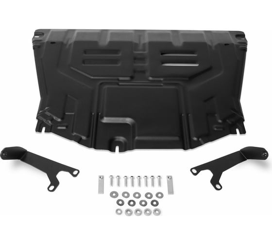 Изображение товара Защита картера и КПП Rival для Kia Seltos FWD/4WD 2020-н.в./Soul III 2019-н.в., 111.2846.1