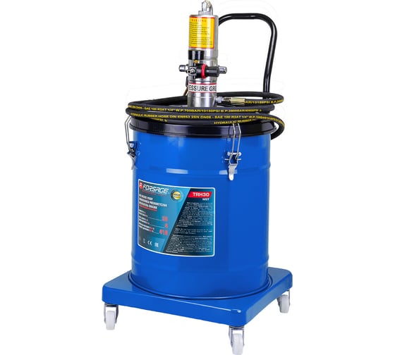 Изображение товара Нагнетатель смазки пневматический перекатной Forsage объем бака 35л F-TRH30 MST(61664)
