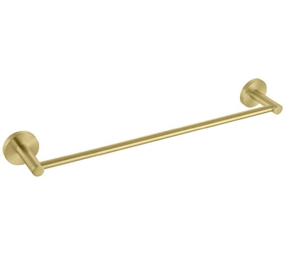Изображение товара Полотенцедержатель AQUATEK AQ4120BG ЕВРОПА 450 мм, шлиф. золото 00000139868