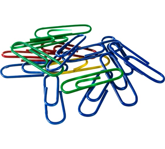 Изображение товара Скрепки INFORMAT ассорти 100 шт 28 мм SC28-100K