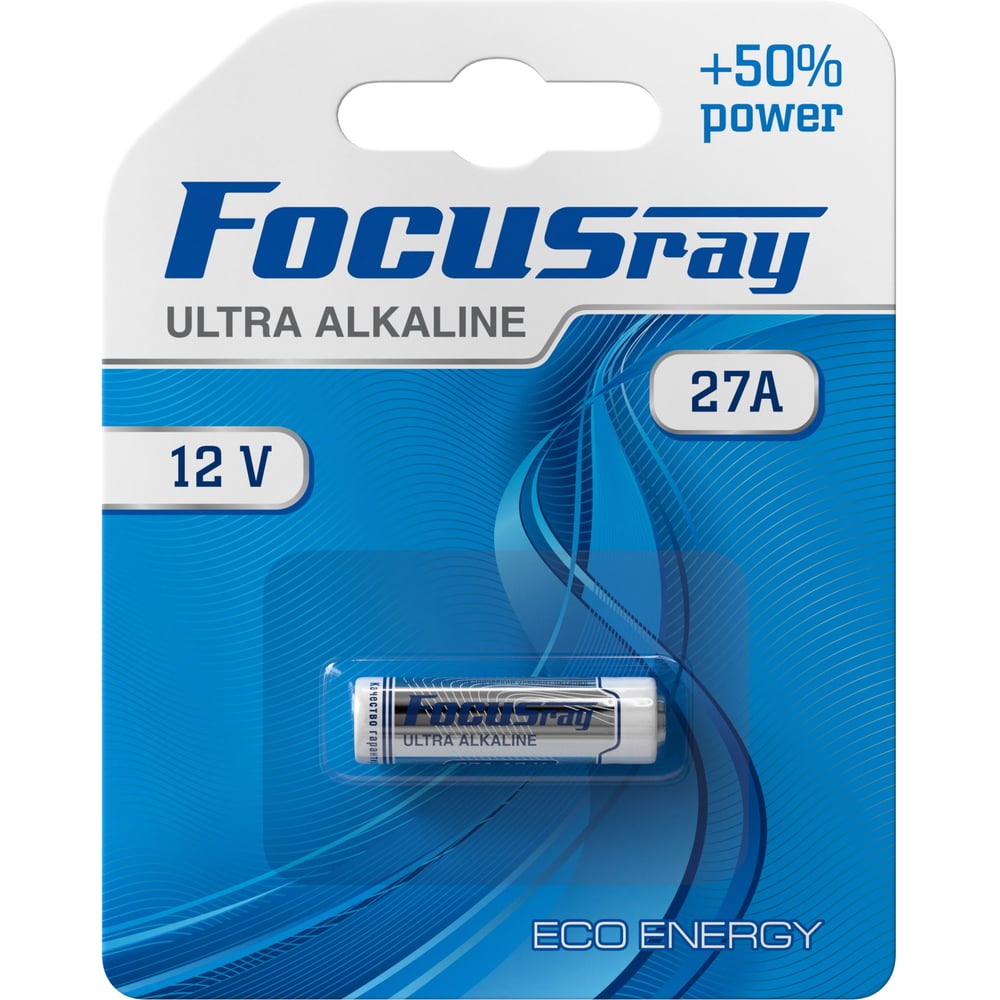Изображение товара Батарейка Focusray 27A BL1 622555 12 В щелочная для устройств