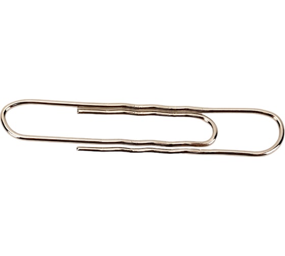 Изображение товара Гофрированные никелированные скрепки INFORMAT серебро 50 шт 50 мм PCNG50-50