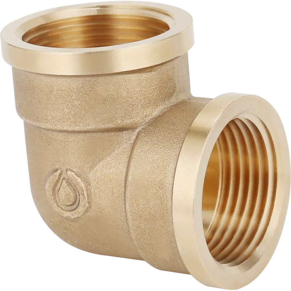 Изображение товара Латунный угольник Gappo 90 гр ВР-ВР 1 1/2" для водопровода