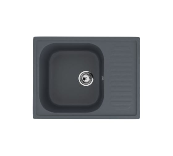Изображение товара Кухонная мойка ULGRAN U-202 цвет: антрацит U-202-343