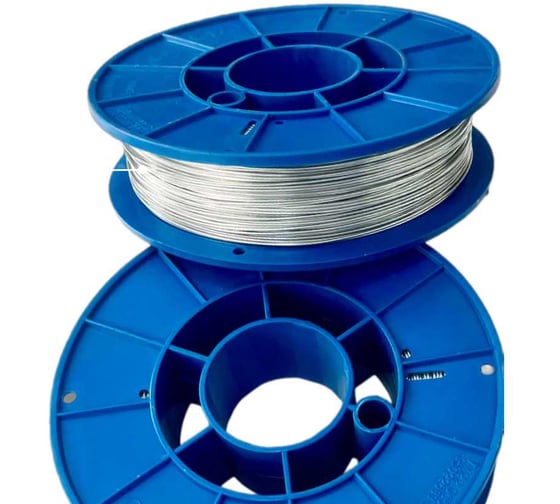 Изображение товара Проволока Интерметиз 1,2мм оцинкованная, термообработанная, 250 м на катушке Д-170 ГОСТ 3282-74 4678598026397