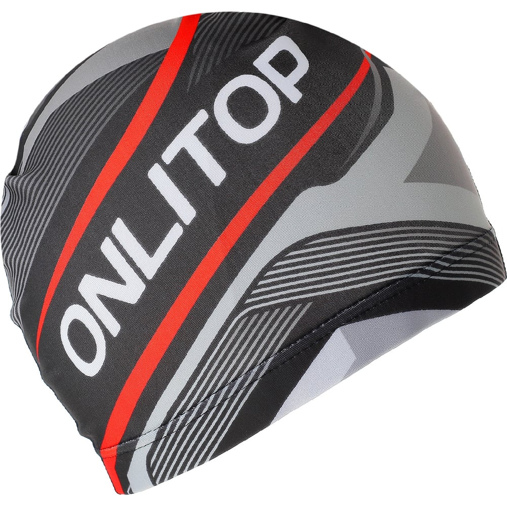 Изображение товара Взрослая шапочка для плавания ONLITOP текстиль унисекс 54-60 см