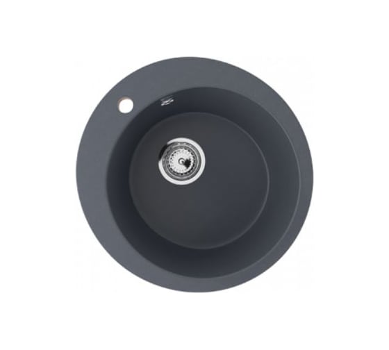 Изображение товара Кухонная мойка ULGRAN U-405 цвет: антрацит U-405-343