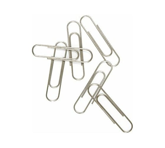 Изображение товара Никелированные скрепки INFORMAT серебро 50 шт 50 мм PCN50-50