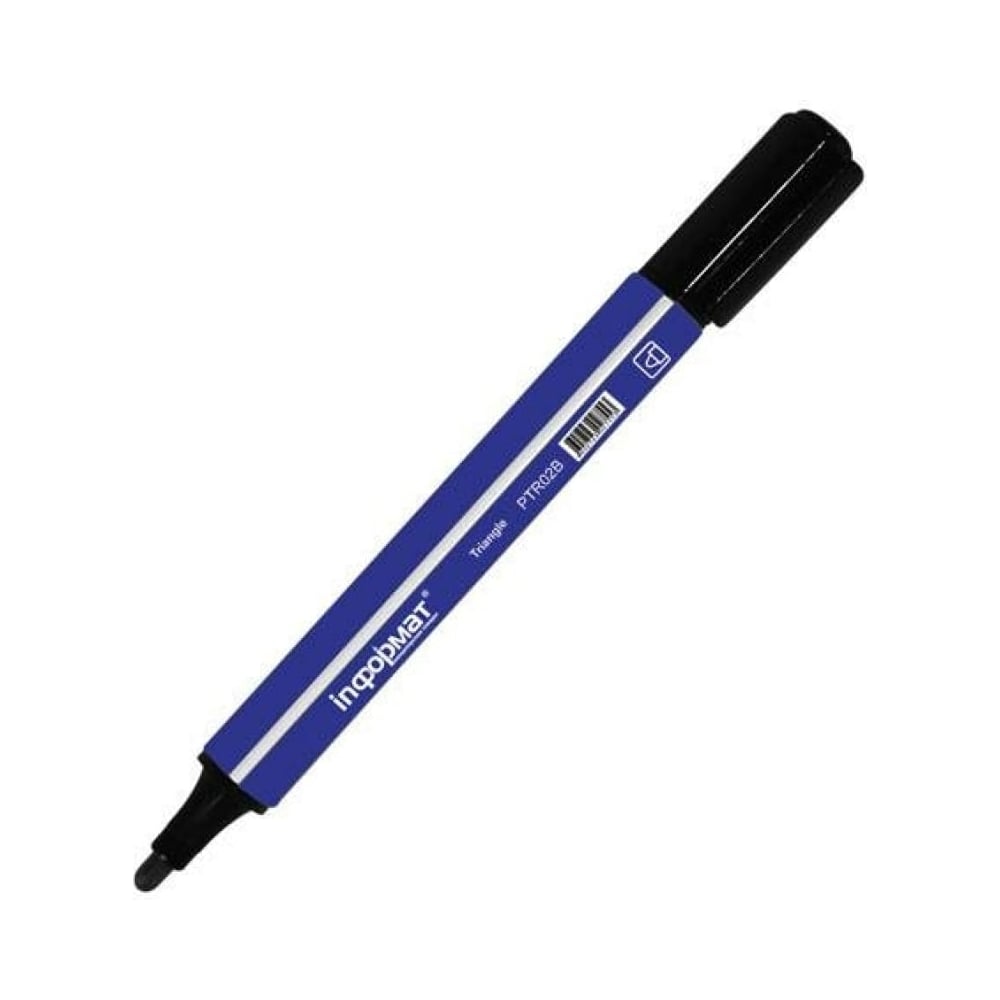 Перманентный маркер INFORMAT маркер crown перманентный синий 3мм cpm 800с