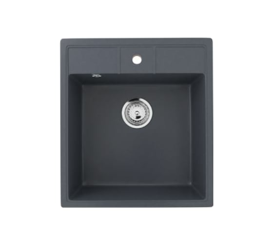 Изображение товара Кухонная мойка ULGRAN U-406 цвет: антрацит U-406-343