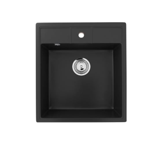 Изображение товара Кухонная мойка ULGRAN U-406 цвет: ультра-черный U-406-344