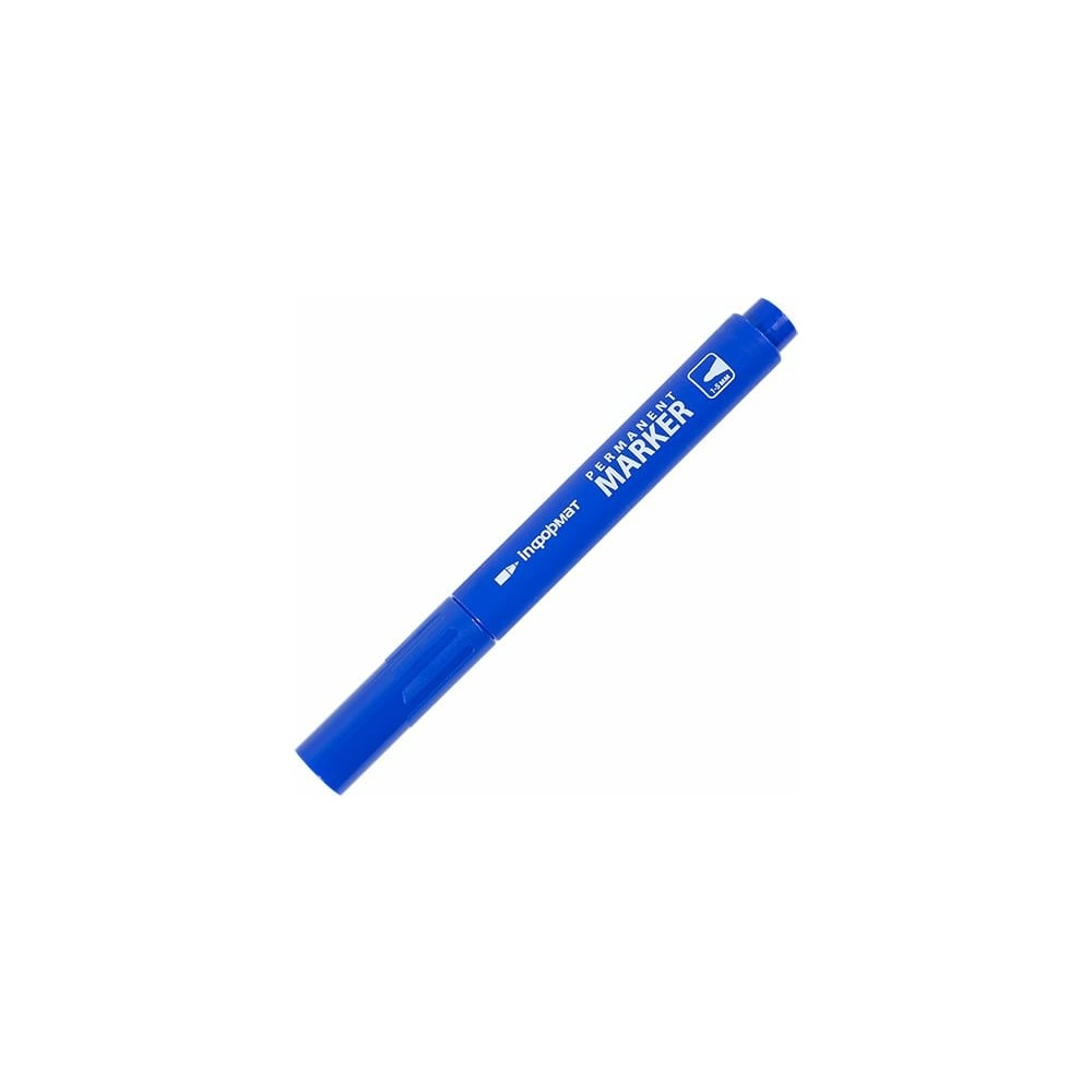 Круглый перманентный маркер INFORMAT маркер crown перманентный синий 3мм cpm 800с