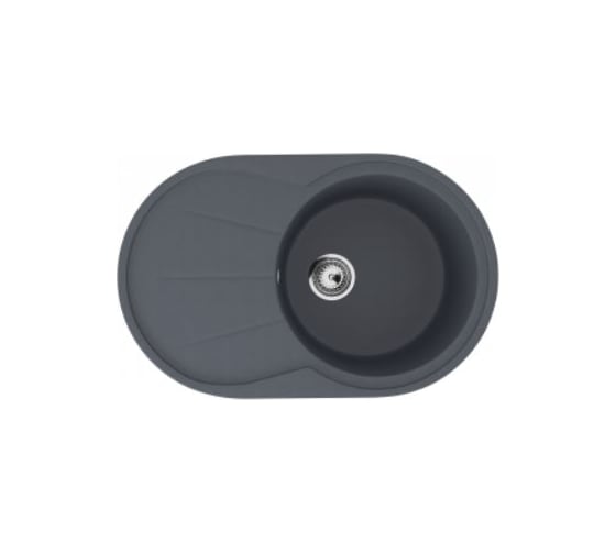 Изображение товара Кухонная мойка ULGRAN U-503 цвет: антрацит U-503-343