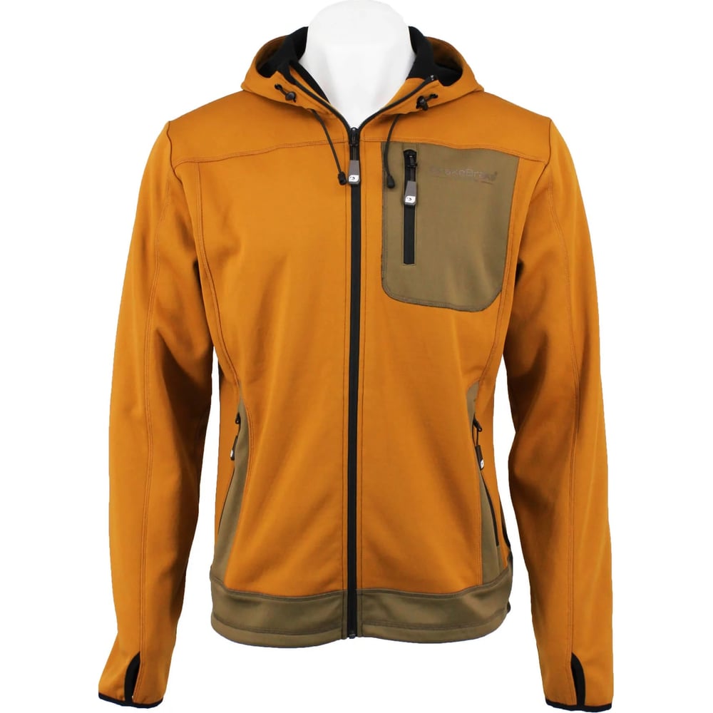 Изображение товара Толстовка на молнии DrakeBrake GEO K2.0 оранжевая M утепленная синтетическая