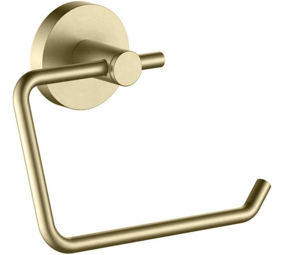 Изображение товара Бумагодержатель AQUATEK AQ4118BG ЕВРОПА квадратный, шлиф. золото 00000139865