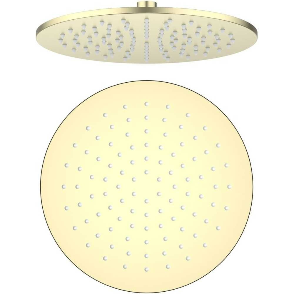 Изображение товара Круглый верхний душ AQUATEK AQ2077BG диаметр 250 мм монтаж на потолок золото