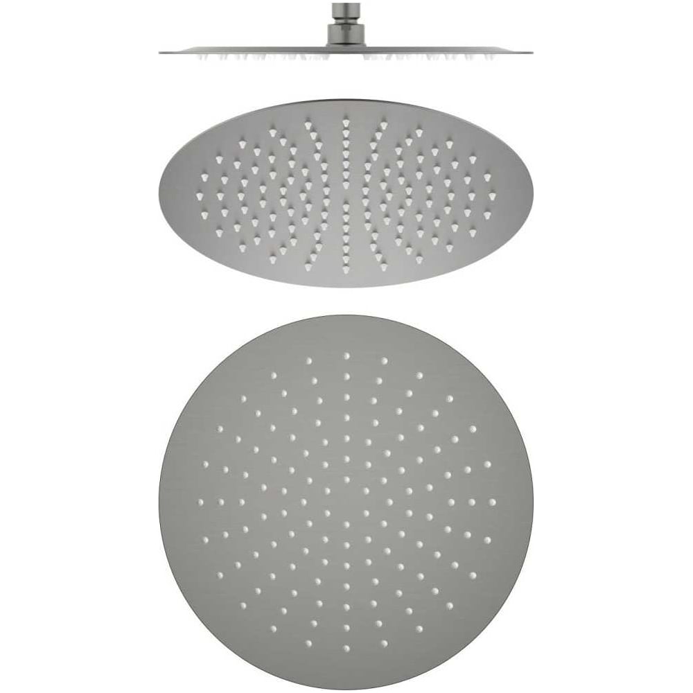 Изображение товара Круглый верхний душ AQUATEK AQ2075BGM 300 мм черный хром