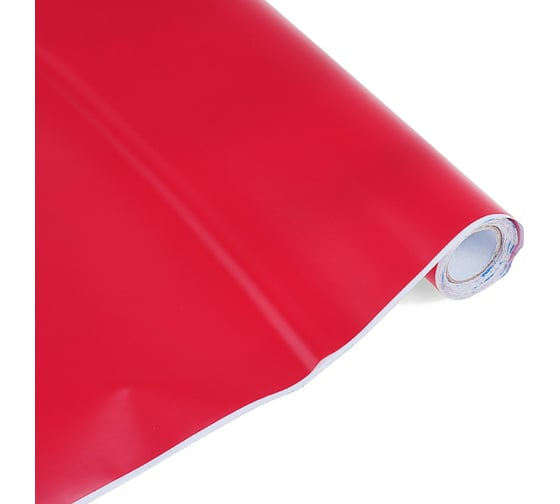 Изображение товара Пленка самоклеящаяся красная 7007 (0.45х3 м; 8 мкм) Calligrata 3221794