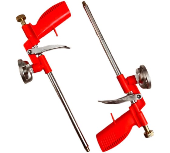 Изображение товара Пистолет для пены монтажной Monolit металлический с пластиковой рукояткой, 2шт 1093