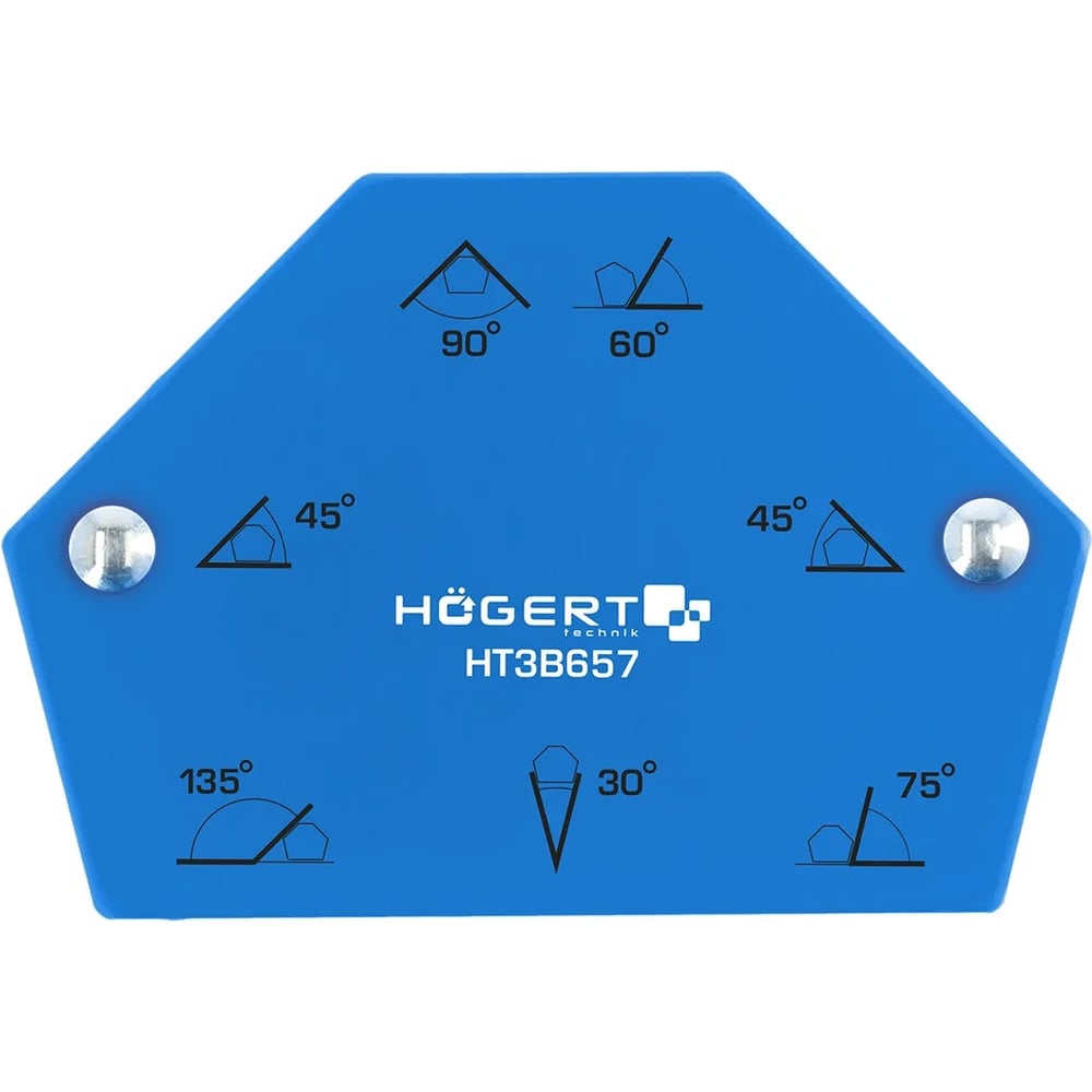 Шестигранный магнитный угольник для сварочных работ HOEGERT TECHNIK
