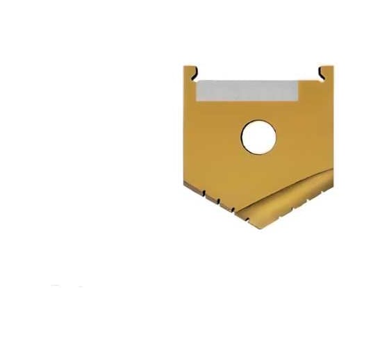 Изображение товара Пластина к перовому сборному сверлу ИНСТУЛС 53.0х10х58.5 Р6М5 2000-1237 ГОСТ25526-82 00001852799