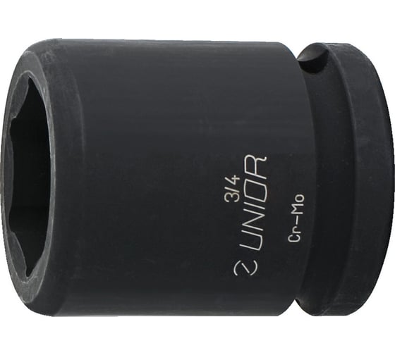 Изображение товара Головка торцевая ударная шестигранная (17 мм; 3/4") Unior 3838909039800