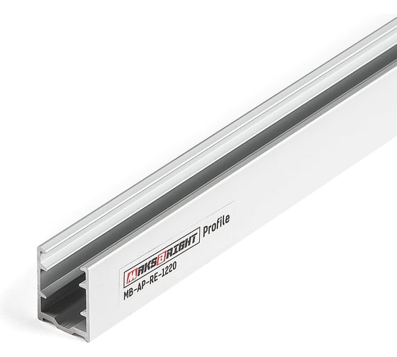 Изображение товара Профиль алюминиевый MAKSBRIGHT для неона MB-ANF-RE1220 MB-AP-RE-1220 (1000)