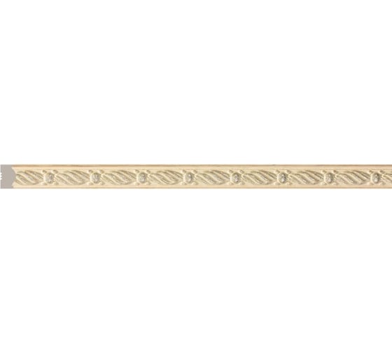Изображение товара Интерьерный багет Cosca Decor Молдинг 10x6х2400мм, Крем 107-1 СПБ019697