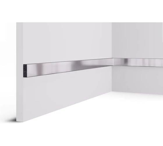 Изображение товара Рейка Cosca Decor RX010-050 30x10x2000 мм, Хром Cosca Deco 00-00079297