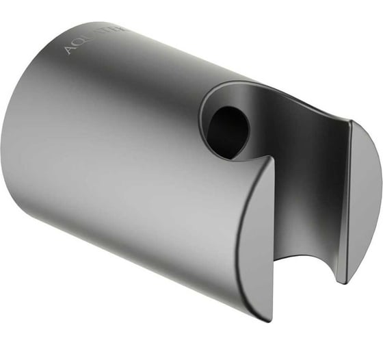 Изображение товара Держатель ручного душа AQUATEK AQ2404BGM, шлиф. черный хром 00000139736