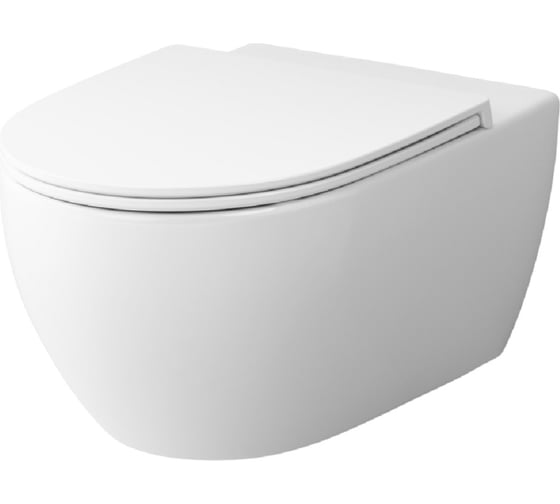 Изображение товара Подвесной унитаз AM.PM Awe Plus FlashClean C111700BWH