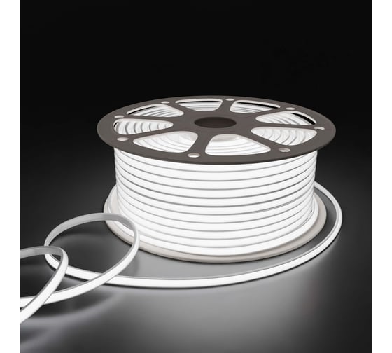 Изображение товара Светодиодная лента Apeyron 220В, 11Вт/м, 650лм/м, 6500К, НЕОН COB 288д/м, 11x7мм, 50м, IP65 17-53