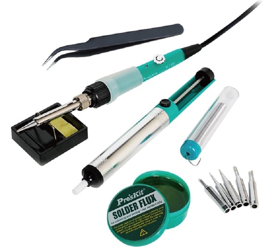 Изображение товара Паяльник Pro'sKit PK-918F 60W с регулировкой температуры паяльник, 220в С00040338