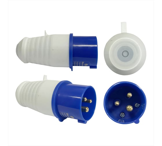 Изображение товара Вилка силовая ARTSUN P-1F-16А-IP44-3P