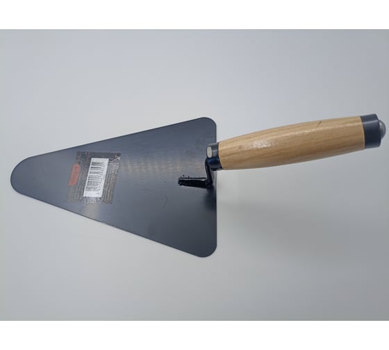 Изображение товара Мастерок ADMIRAL STARS треугольник кельма штукатура 200 мм, нержавеющее полотно 54431171