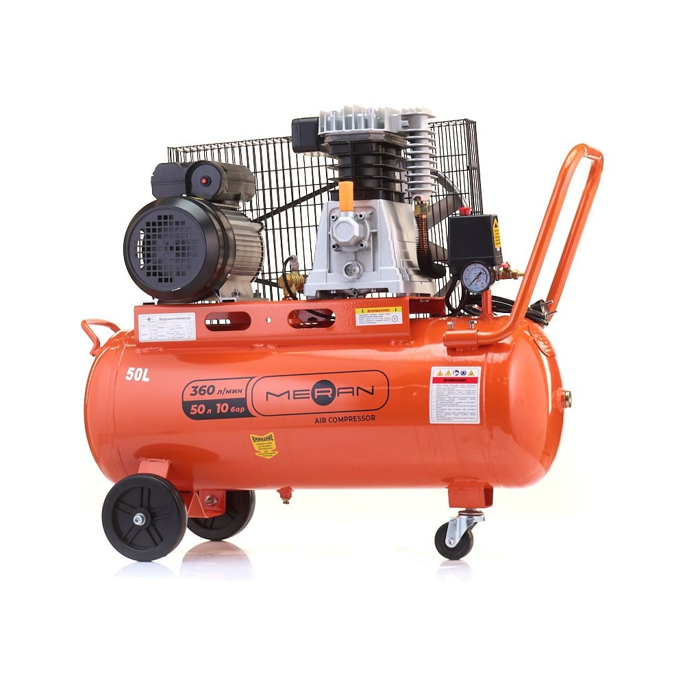 Изображение товара Компрессор MERAN CPB 360/50 профессиональный поршневой 50л 10бар
