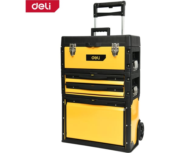 Изображение товара Ящик для инструментов модульный на колесах DELI DL-TS3C-20 144789