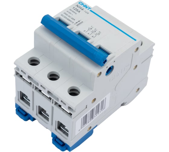 Изображение товара Выключатель нагрузки CHINT, NH4 3P 125A 398034