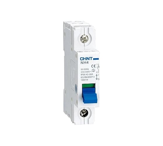 Изображение товара Выключатель нагрузки CHINT, NH4 1P 63A 398038