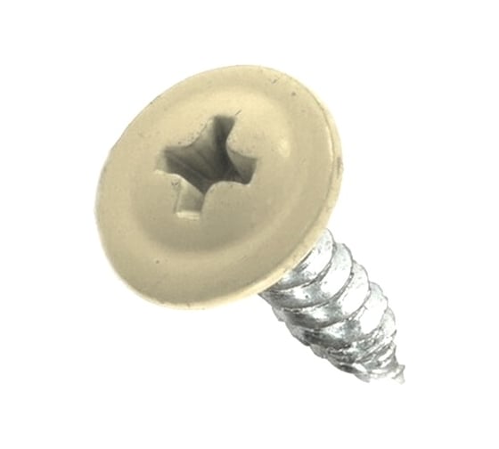 Изображение товара Саморез с прессшайбой Rizzel ПШ 4,2х25, RAL 1015, 500 шт. 00000308939