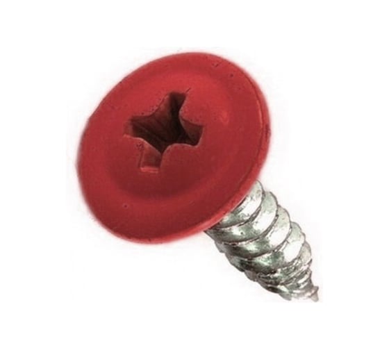 Изображение товара Саморез с прессшайбой Rizzel ПШ 4,2х13, RAL 3011, 1000 шт. 00000311486