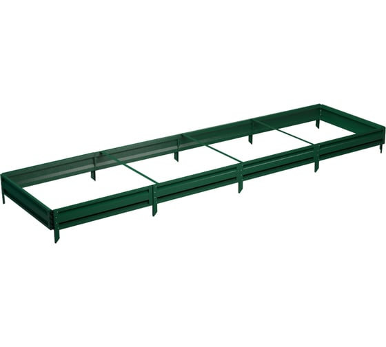 Изображение товара Готовая грядка Delta-Park GL 1х4 м, зеленая 30010_GL14Gr
